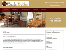 Tablet Screenshot of ciarlobrothers.com